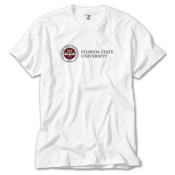 Florida State University Logo Beyaz Tişört