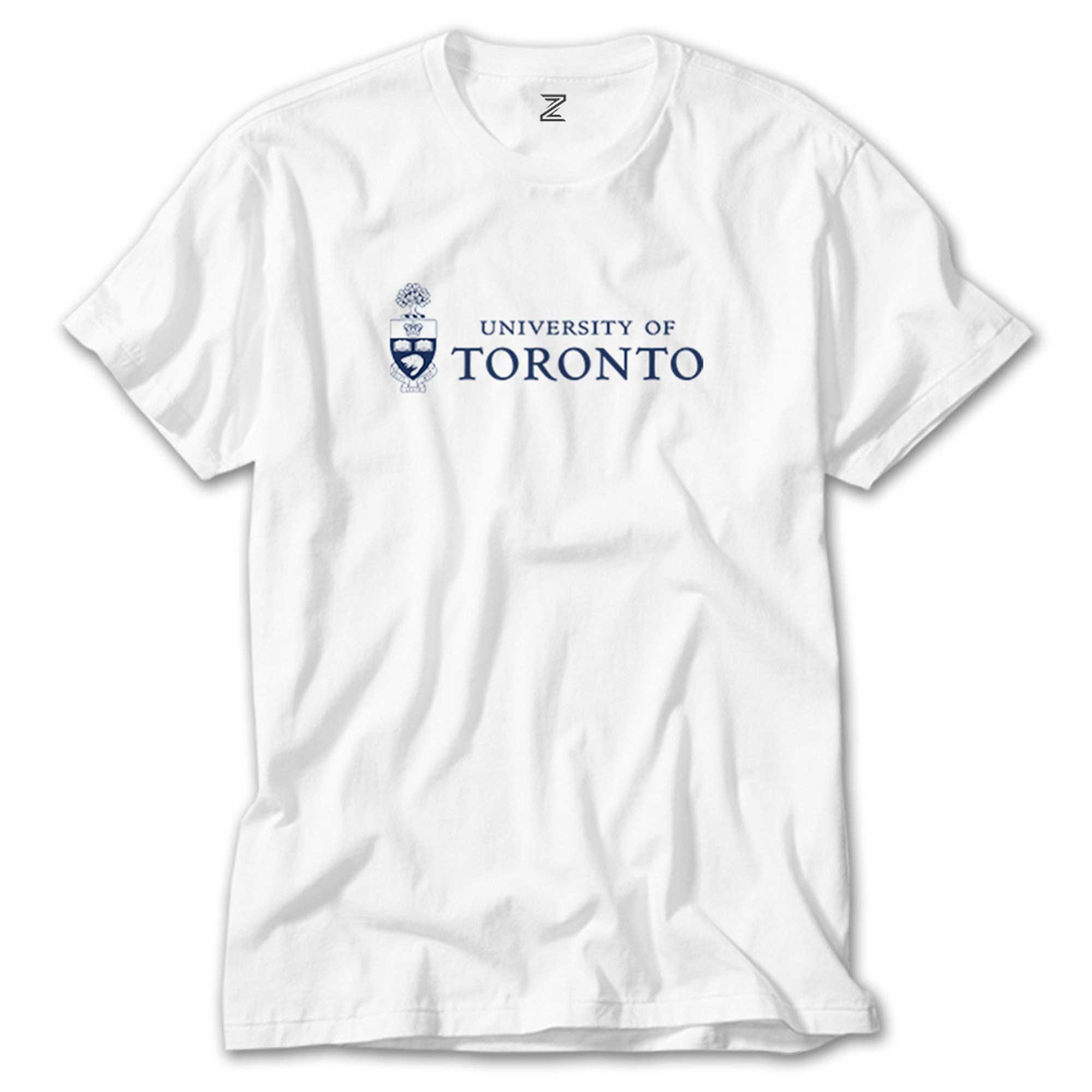 Toronto University Logo Beyaz Tişört