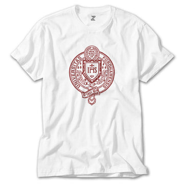 Fordham University Logo Beyaz Tişört