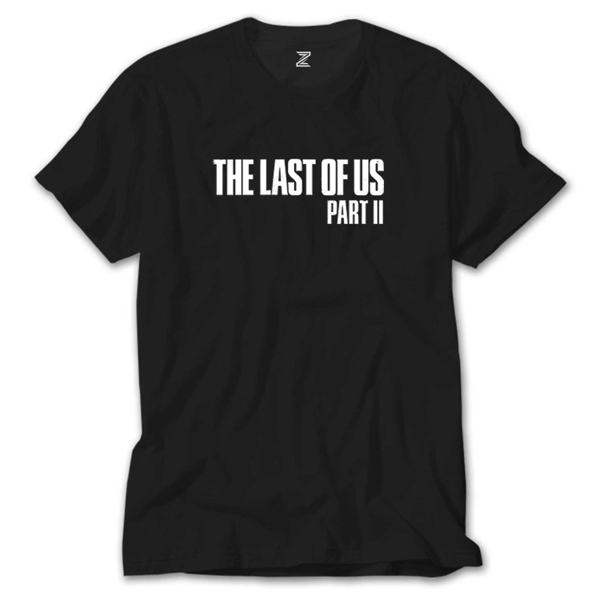 İndirimli The Last Of Us 2 Text Siyah Tişört