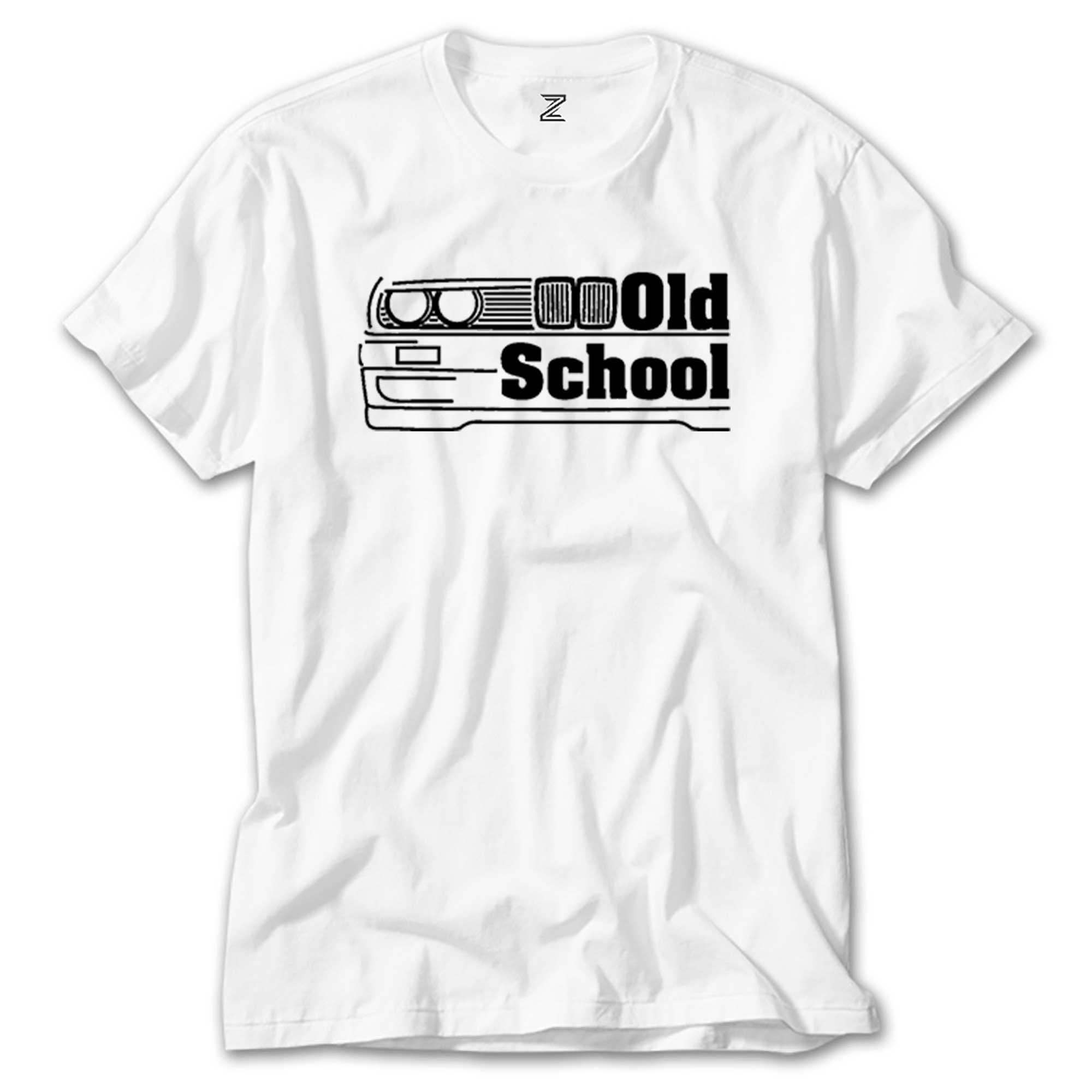 BMW Old School E30 Beyaz Tişört