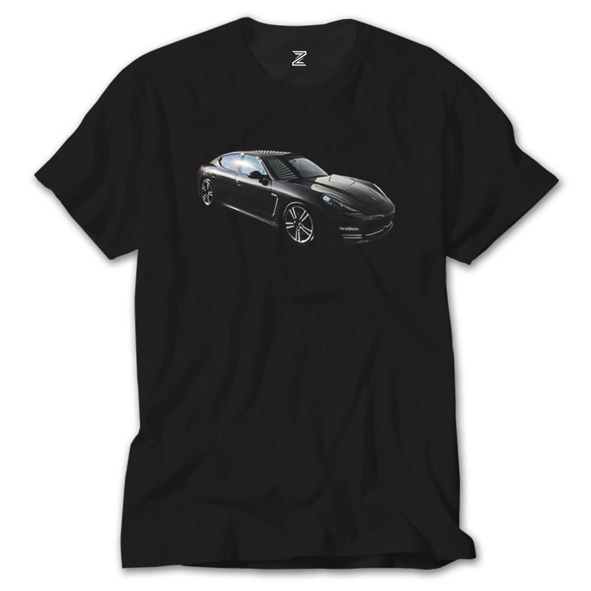 Porsche Panamera Siyah Tişört
