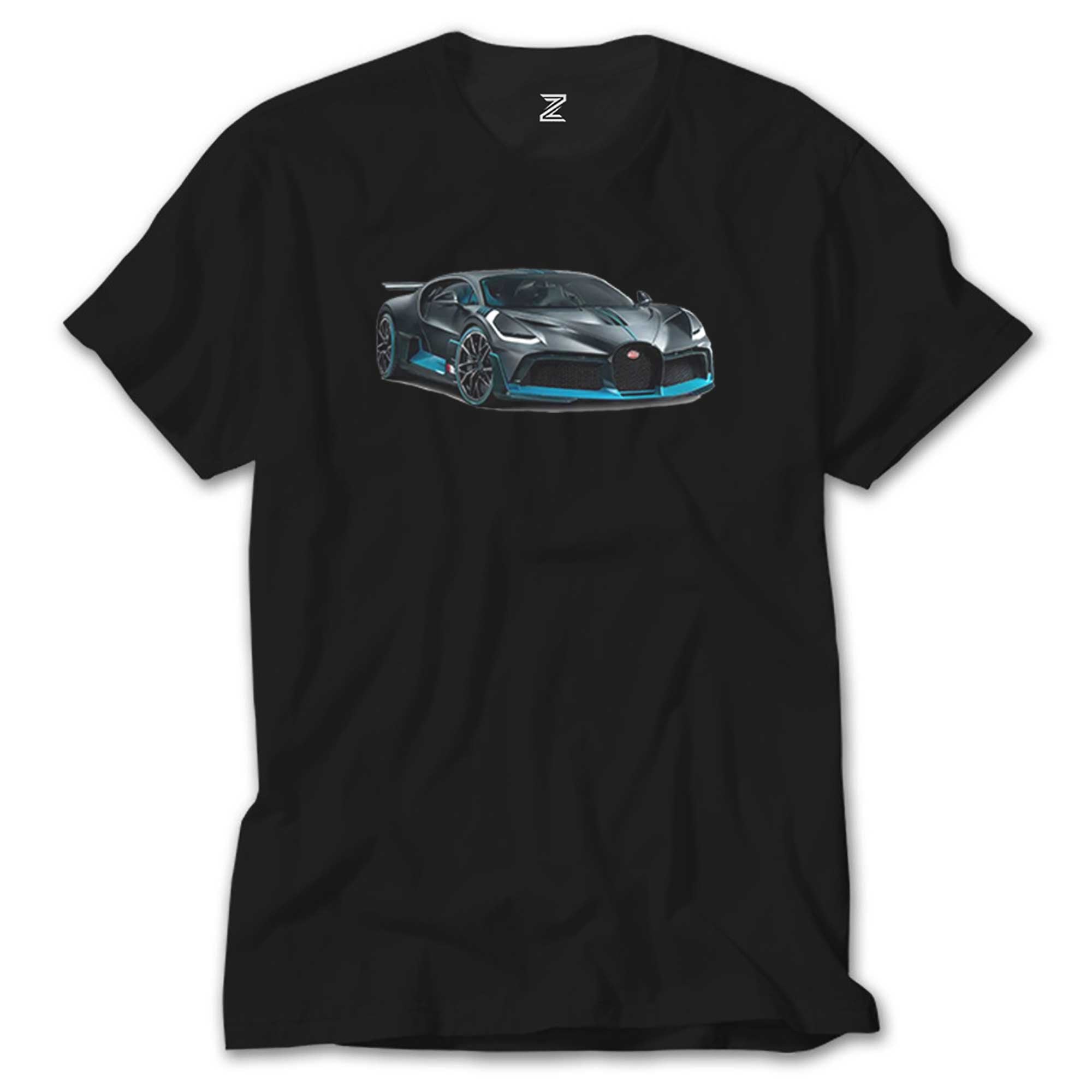 Bugatti Car Siyah Tişört