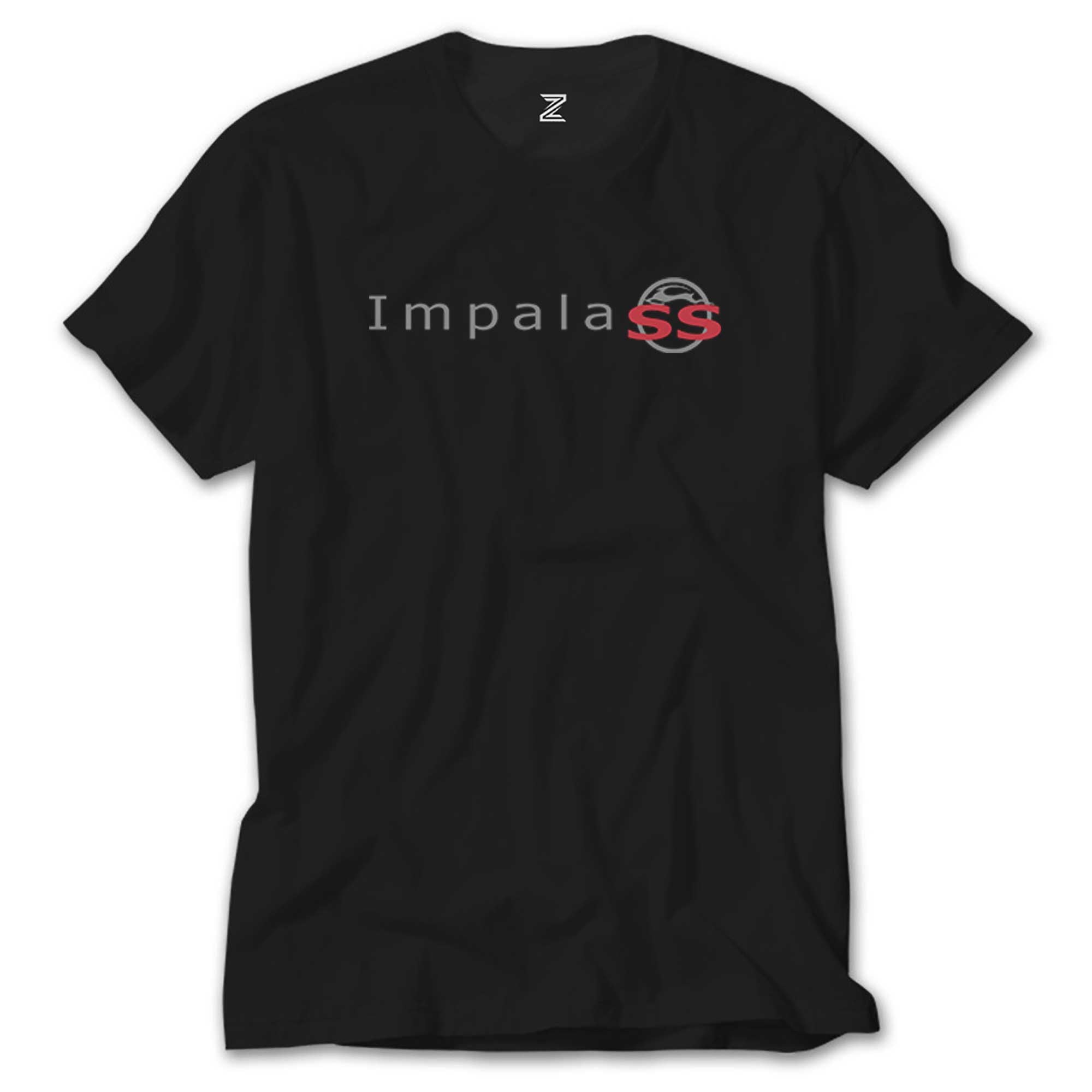 Chevrolet Impala SS Logo Siyah Tişört