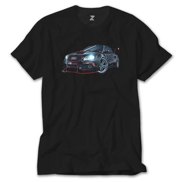 Audi R8 Tuning Siyah Tişört