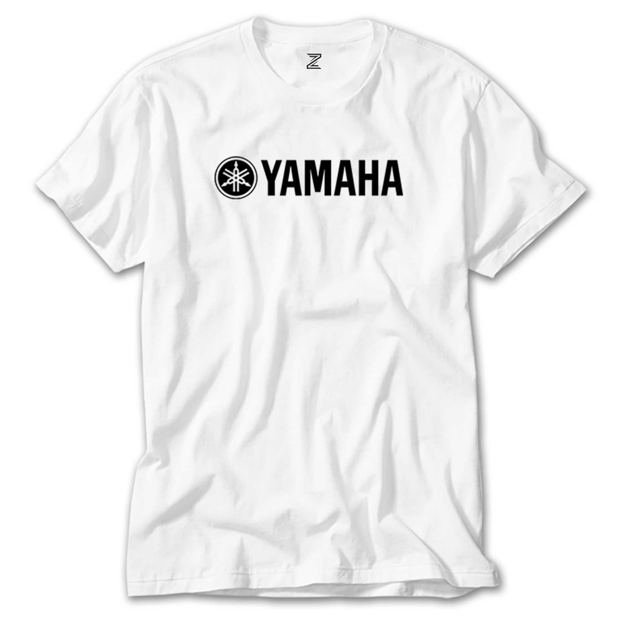 Yamaha LogoText Beyaz Tişört