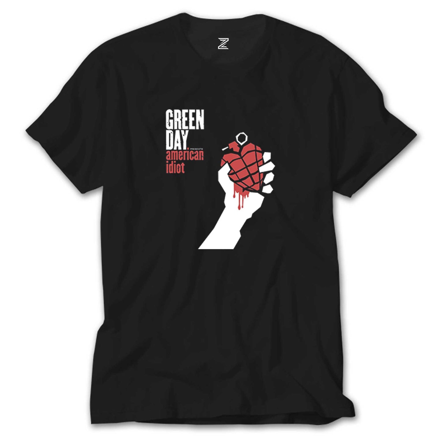 İndirimli Green Day American Idiot Siyah Tişört