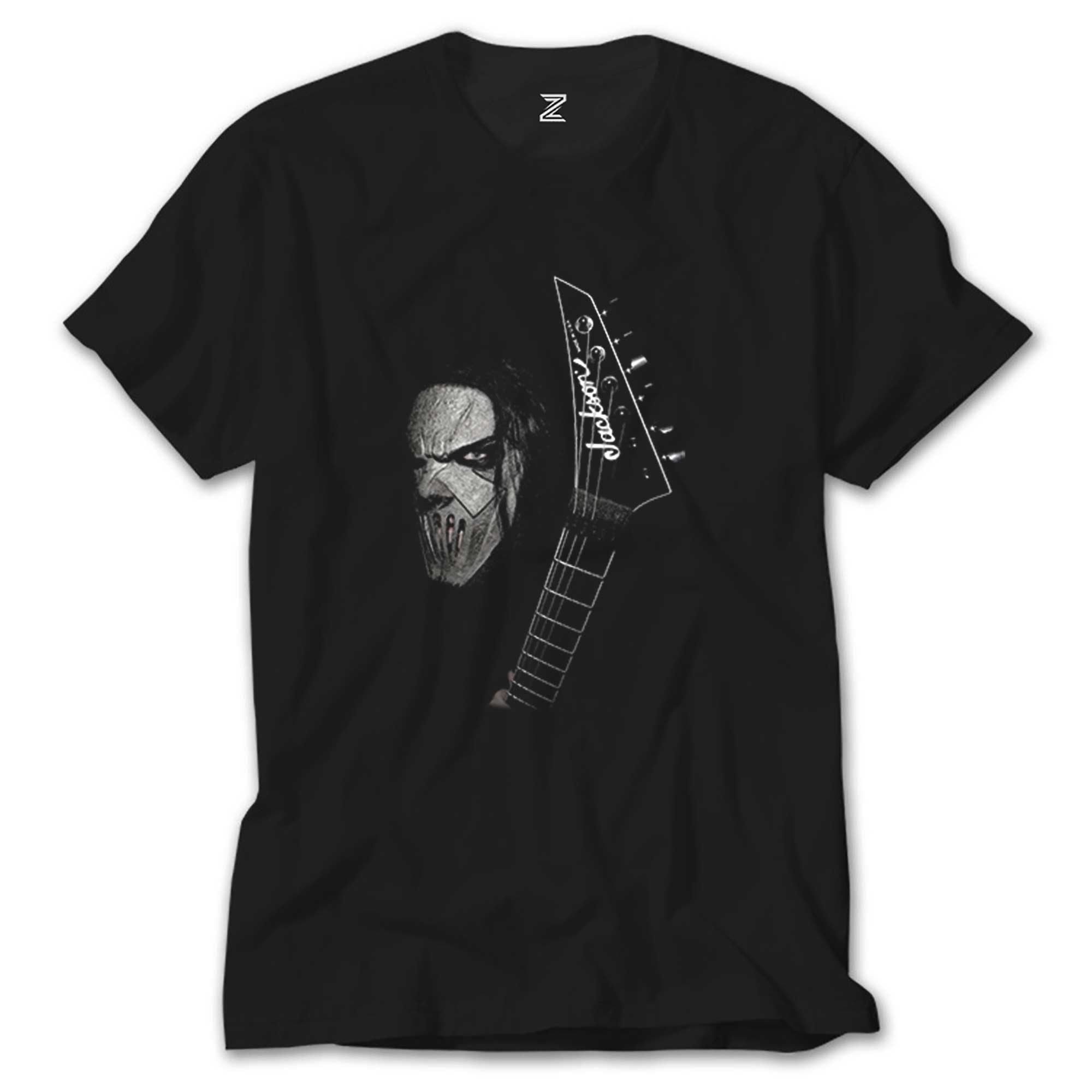 Slipknot Mick Thomson Guitar Siyah Tişört