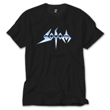 Sodom Logo Siyah Tişört
