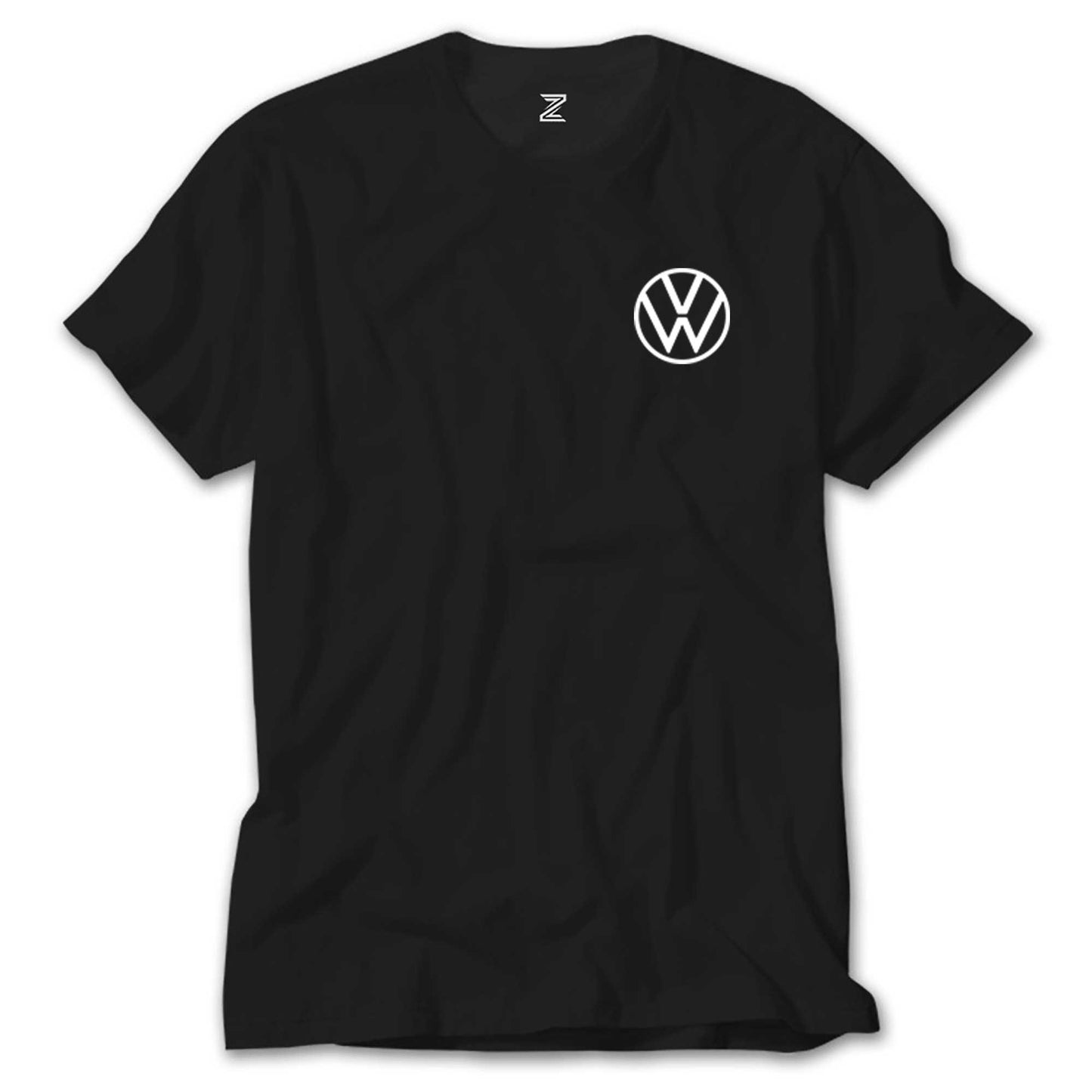 İndirimli Volkswagen New Logo Siyah Tişört