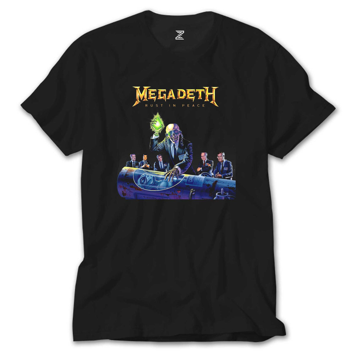 İndirimli Megadeth Rust İn Peace New Siyah Tişört