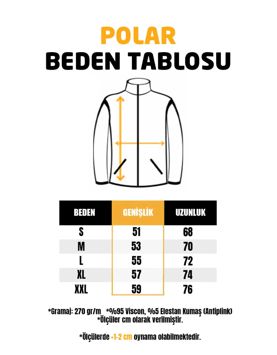 Softshell Polar Baskısız Siyah Toptan