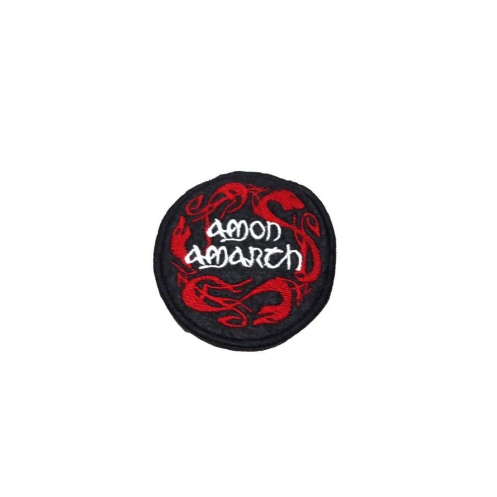 Amon Amarth Viking Ship Patch - Embroidered Sew-On - Swedish Melodic Death Metal