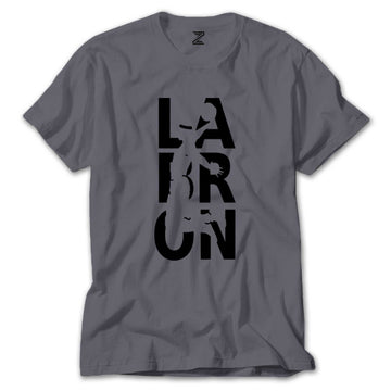 İndirimli Lebron James Lakers Gri Tişört