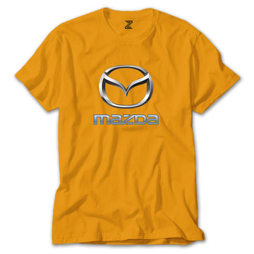 İndirimli Mazda Logo Sarı Tişört 
