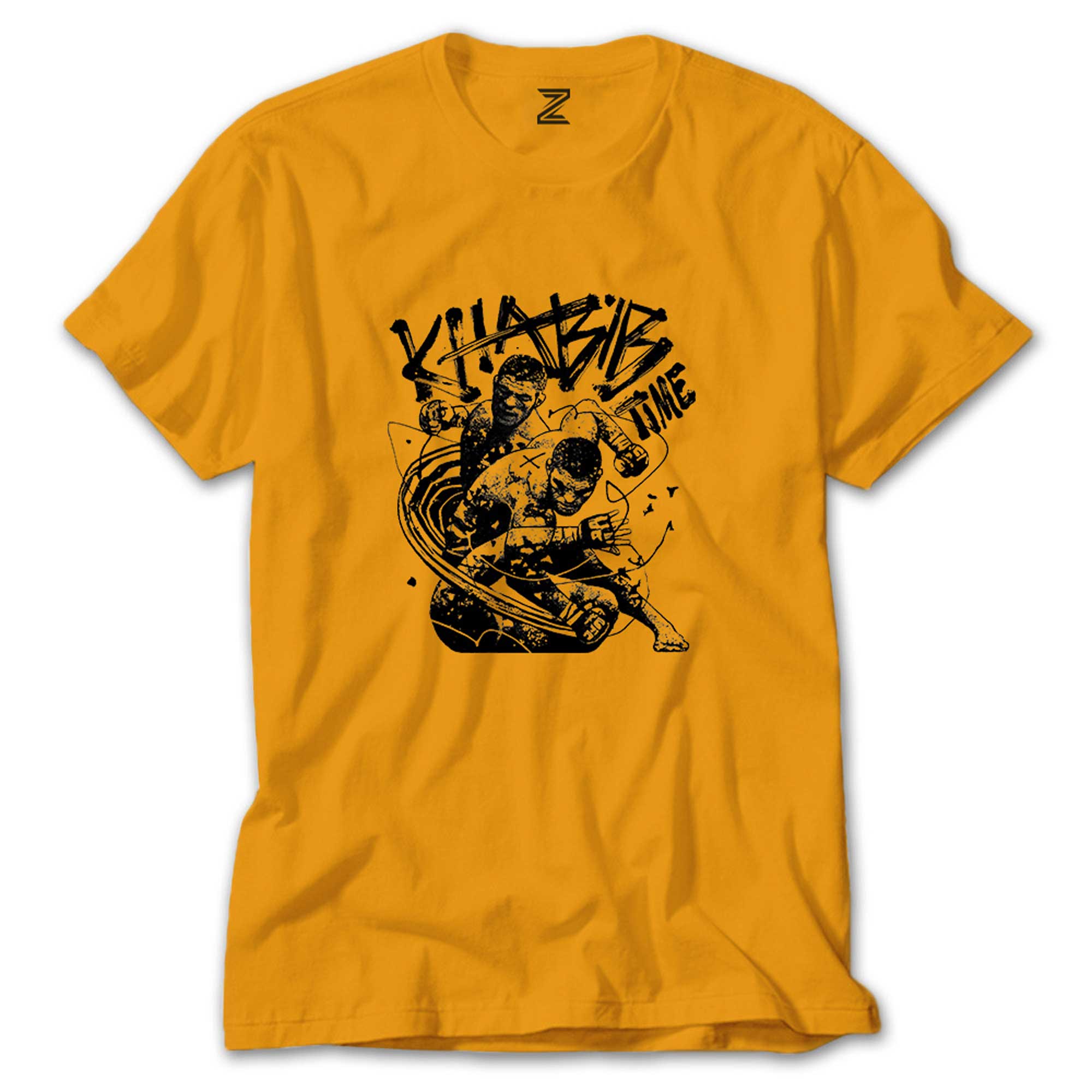 İndirimli Khabib Nurmagomedov Ufc Classic Sarı Tişört 