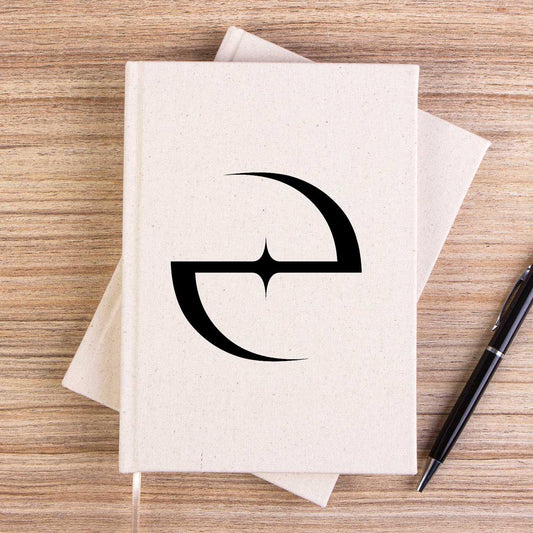 Evanescence Classic Logo Çizgisiz Kanvas Defter - Zepplingiyim