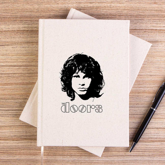 The Doors Jim Morrison Silhouette Çizgisiz Kanvas Defter - Zepplingiyim
