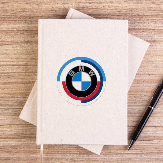 BMW New Logo 2023 Çizgisiz Kanvas Defter - Zepplingiyim