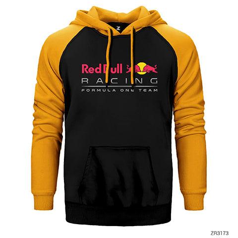 Redbul Racing Team Çift Renk Reglan Kol Sweatshirt / Hoodie - Zepplingiyim