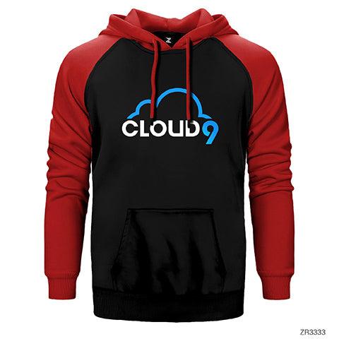 Cloud9 Cloud Çift Renk Reglan Kol Sweatshirt / Hoodie - Zepplingiyim