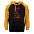 Lebron James King 23 Çift Renk Reglan Kol Sweatshirt / Hoodie - Zepplingiyim