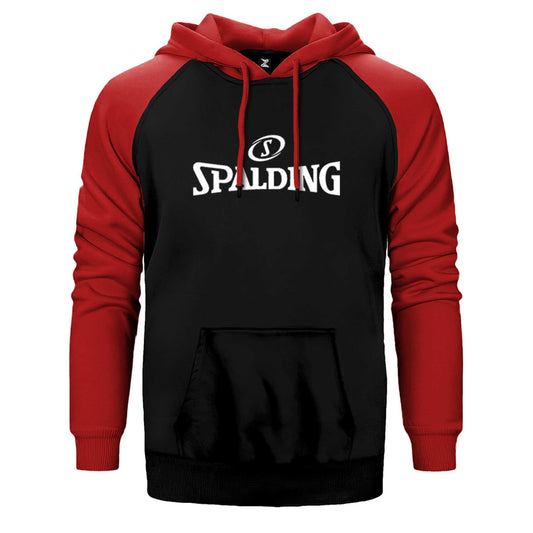 White Spalding Çift Renk Reglan Kol Sweatshirt / Hoodie - Zepplingiyim