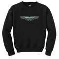Aston Martin Logo 2 Siyah Sweatshirt - Zepplingiyim