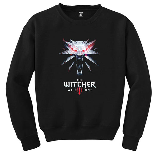 The Witcher Wild Siyah Sweatshirt - Zepplingiyim