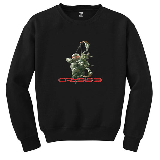 Crysis Three Bowman Siyah Sweatshirt - Zepplingiyim