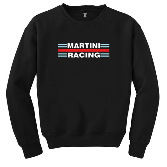 Martini Racing Siyah Sweatshirt - Zepplingiyim