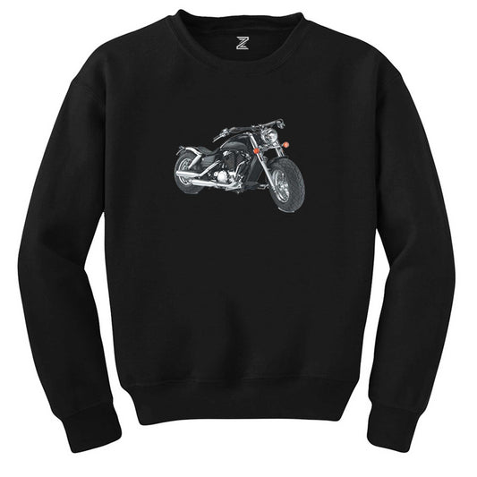Harley Davidson Sportster Siyah Sweatshirt - Zepplingiyim