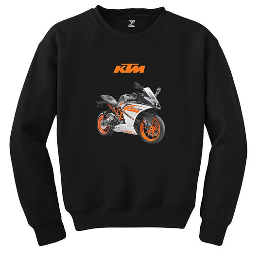 KTM 125 FRR Siyah Sweatshirt - Zepplingiyim