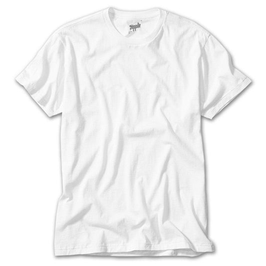 Basic Beyaz Tişört (Baskısız) - Zepplingiyim