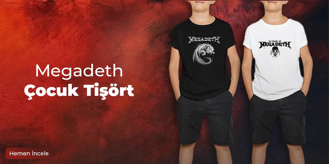 Megadeth Çocuk Tişört