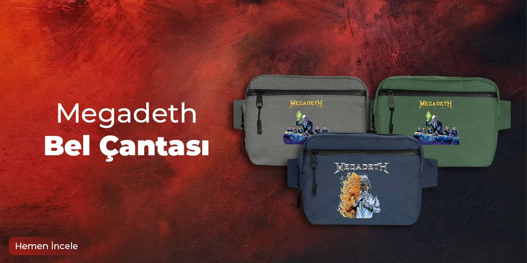Megadeth Bel Çantası