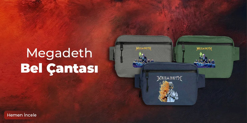Megadeth Bel Çantası