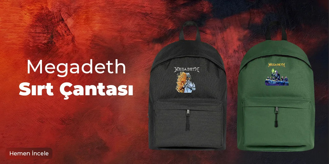 Megadeth Sırt Çantası