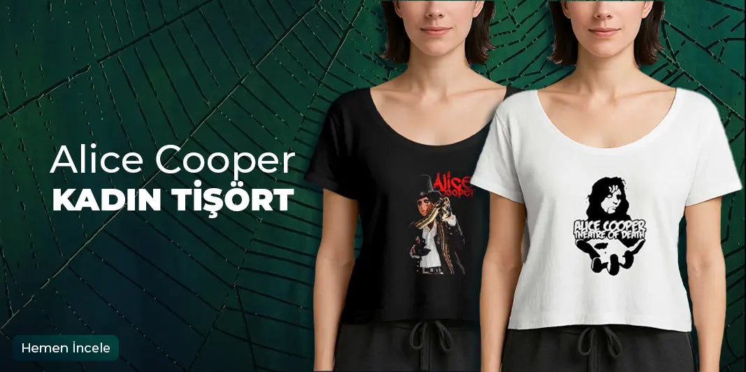 Alice Cooper Kadın Tişört