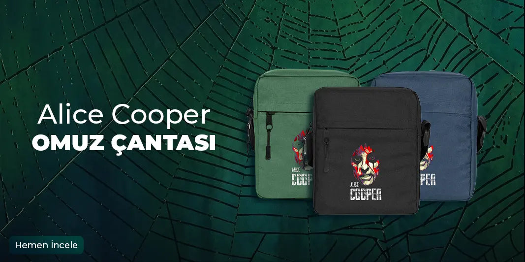 Alice Cooper Omuz Çantası