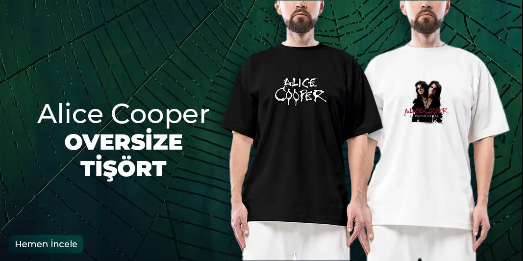 Alice Cooper Oversize Tişört