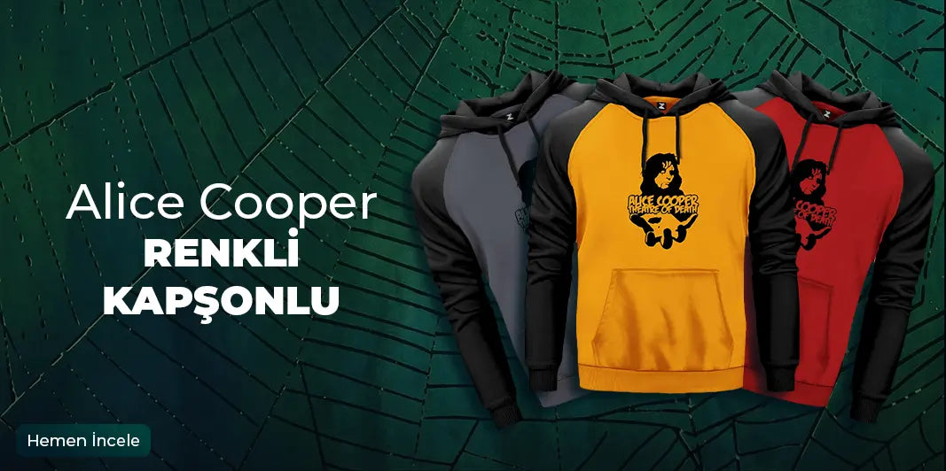 Alice Cooper Postacı Çantası