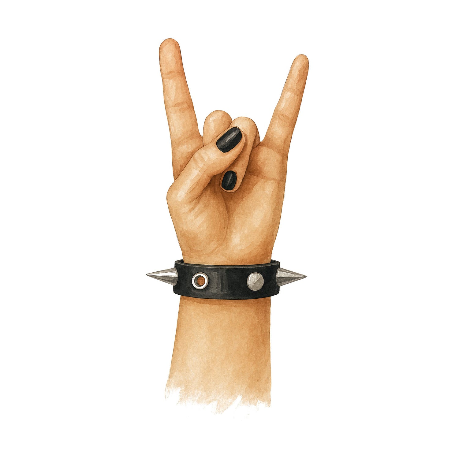 Rock Metal Bel Çantası