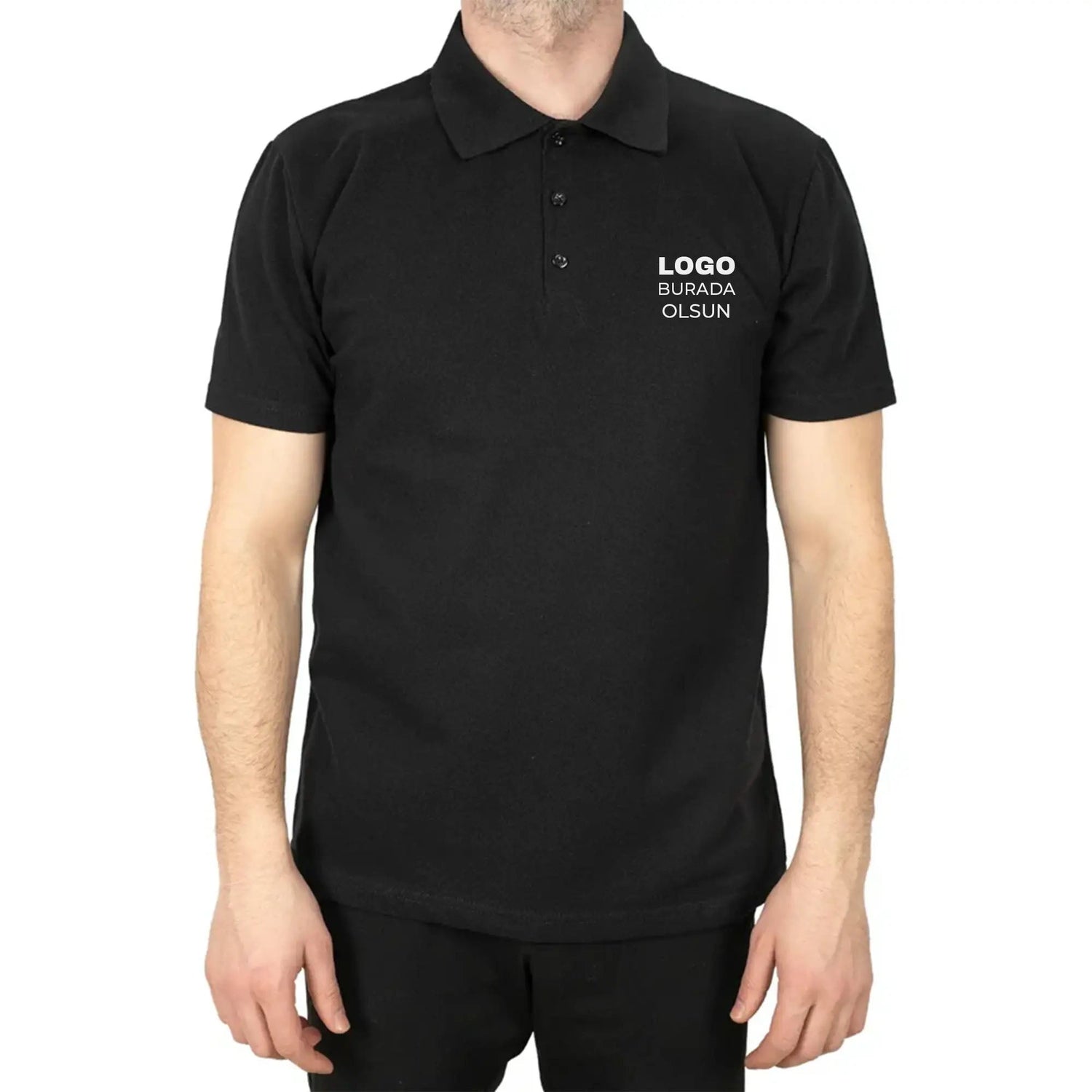 Logo baskılı toptan polo yaka tişört ve iş kıyafeti
