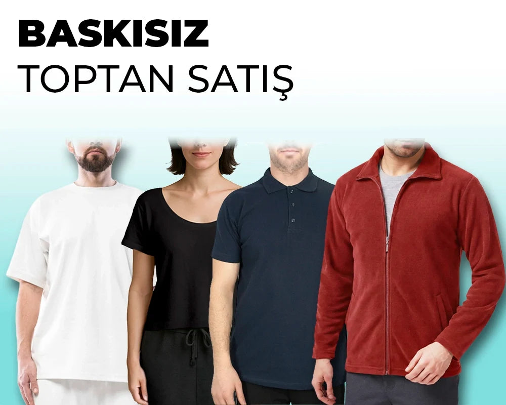 Baskısız toptan basic renkli tişört ve düz stok ürünler