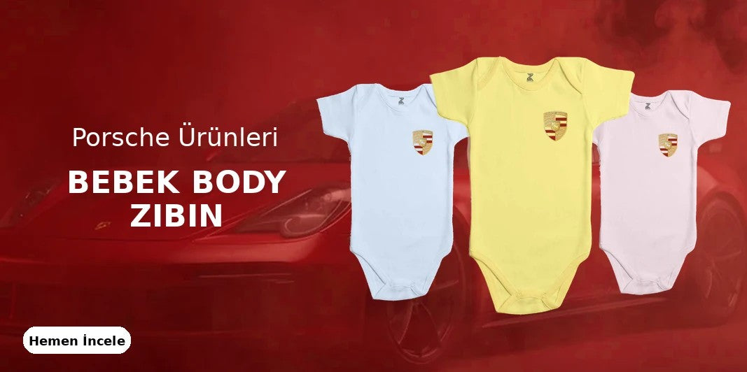 Porsche Bebek Body Zıbın kapak