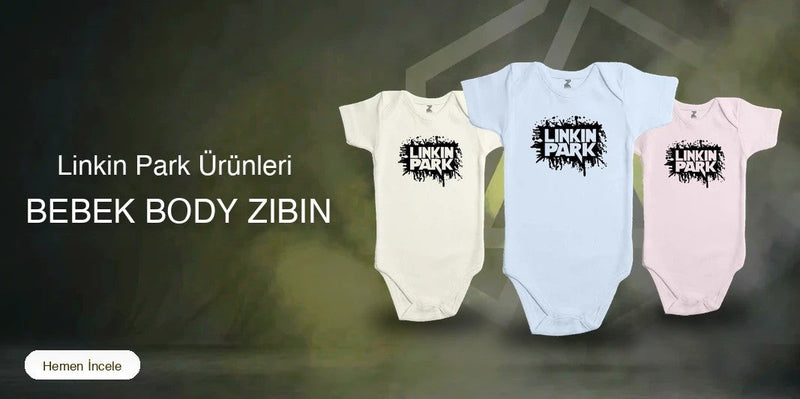 Linkin Park Bebek Body Zıbın