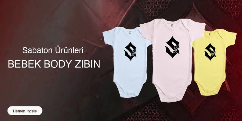 Sabaton Bebek Body Zıbın