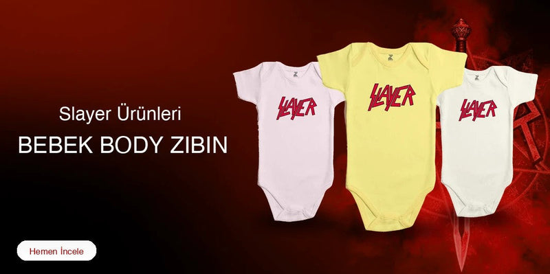 Slayer Bebek Body Zıbın