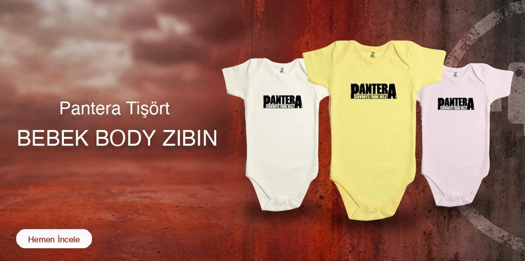 Pantera Bebek Body Zıbın kapak